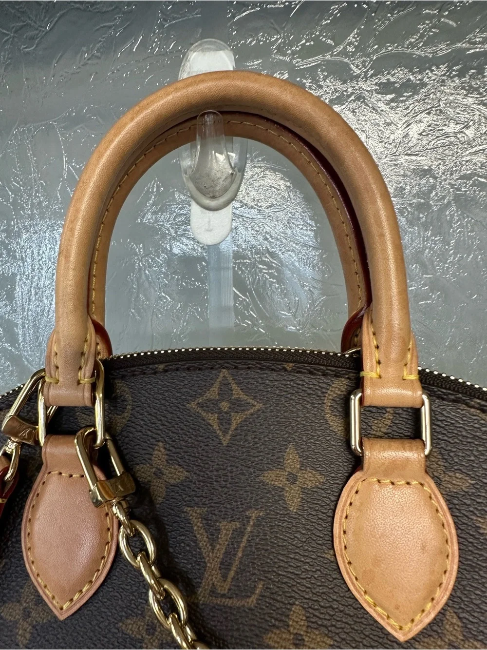Authentic Louis Vuitton Monogram Canvas Lockit BB and accessories